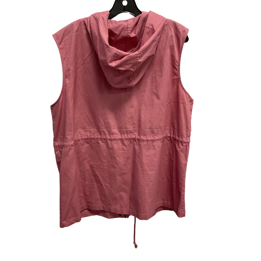 Vest Other By Zenana Outfitters In Pink, Size: 2x