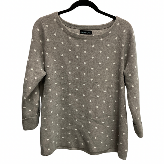 Sweater By Cynthia Rowley In Polkadot Pattern, Size: M