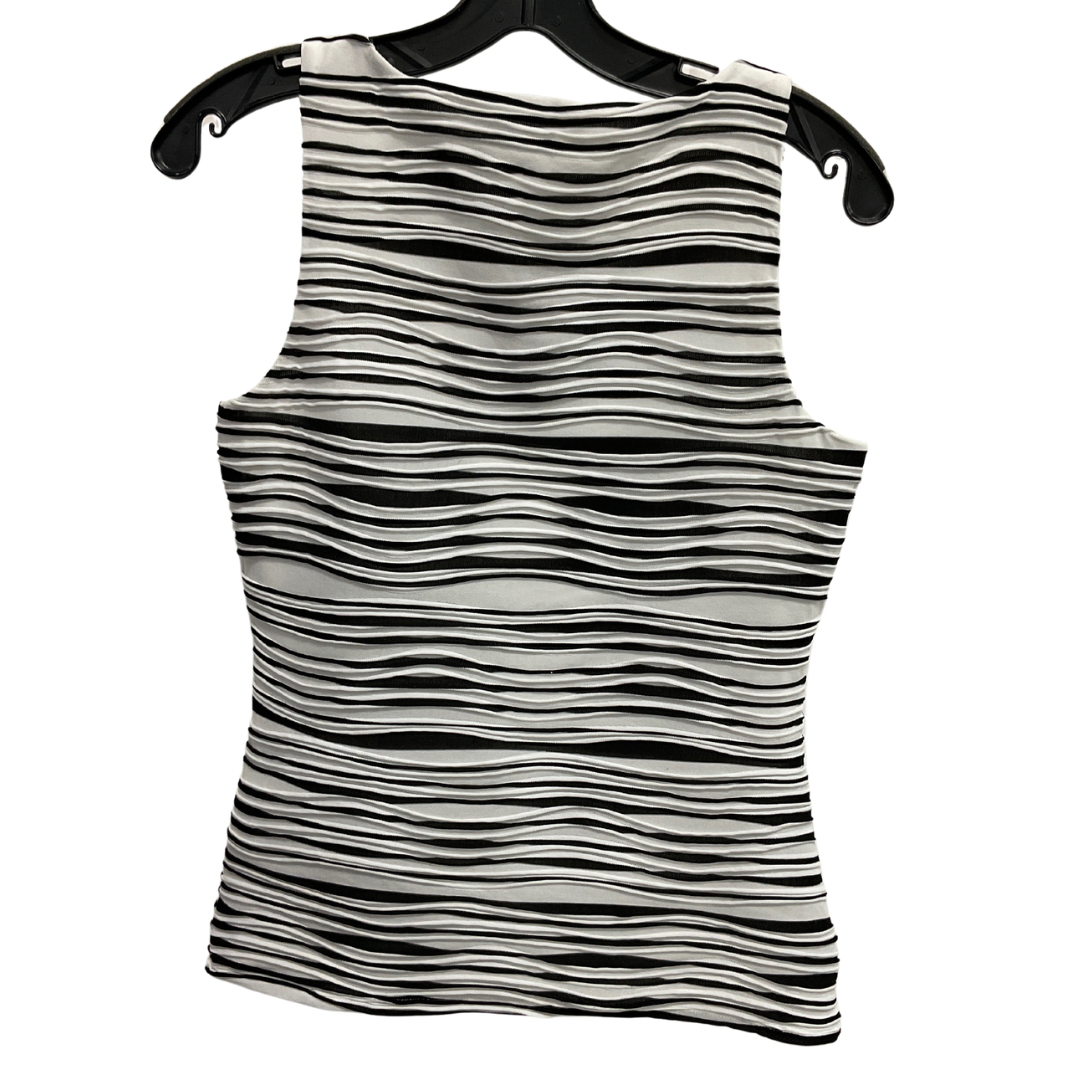 Top Sleeveless By White House Black Market In Black & White, Size: S