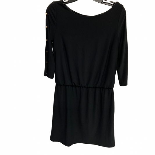 Dress Casual Midi By White House Black Market In Black, Size: S