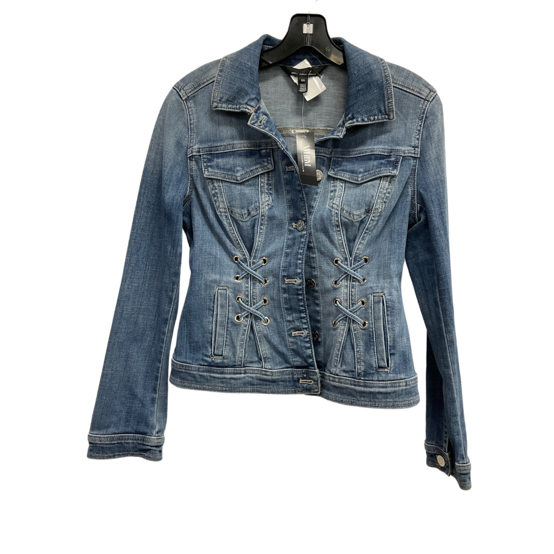 Jacket Denim By White House Black Market In Blue Denim, Size: Xs