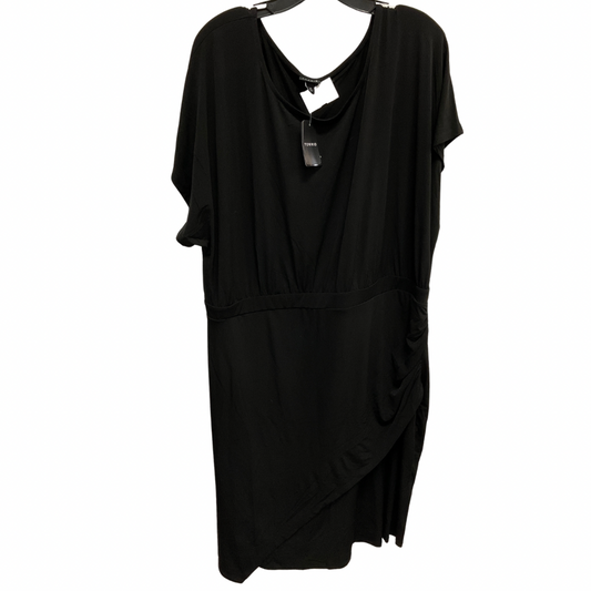 Dress Casual Midi By Torrid In Black, Size: 3x