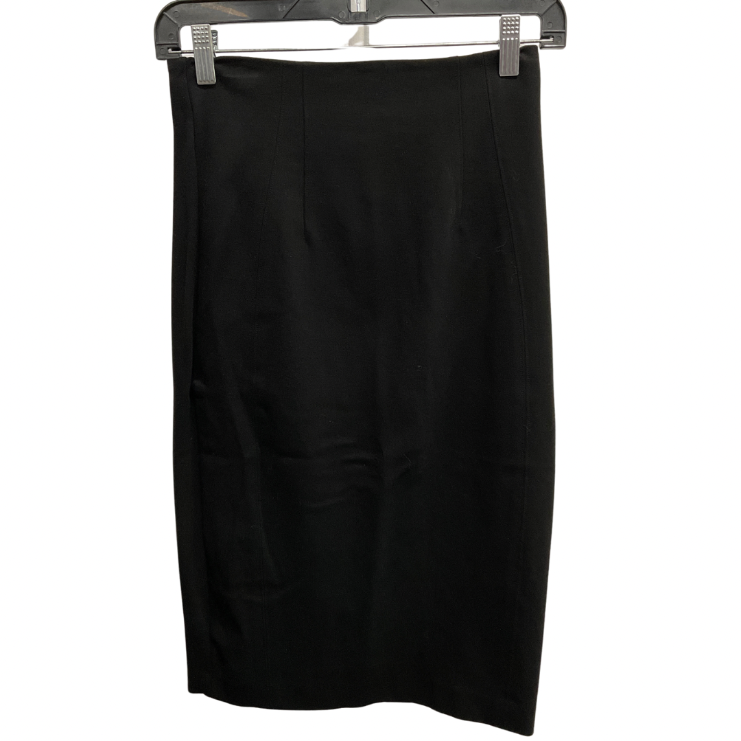 Skirt Midi By White House Black Market In Black, Size: 2