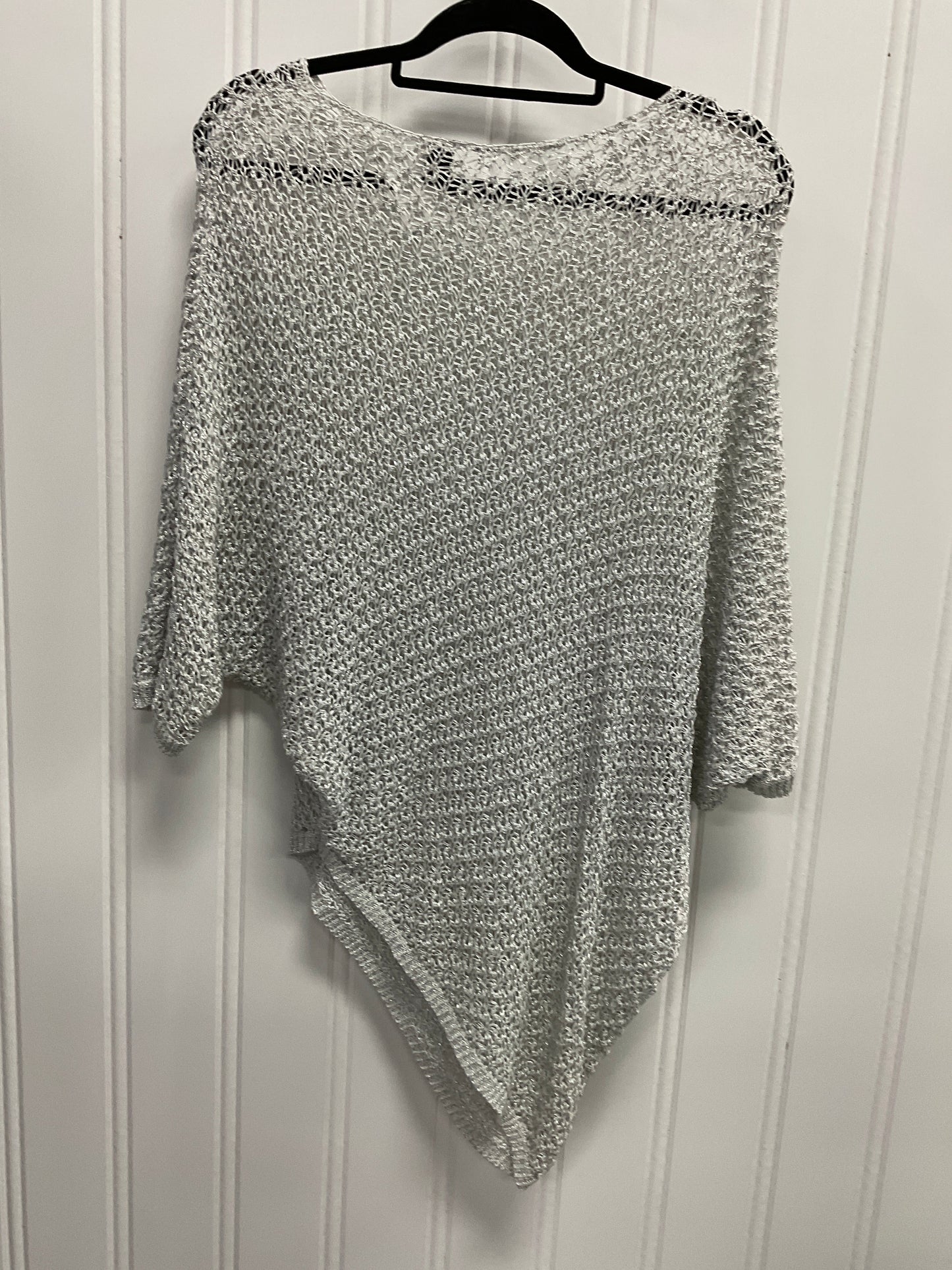 Poncho By Chicos In White, Size: M