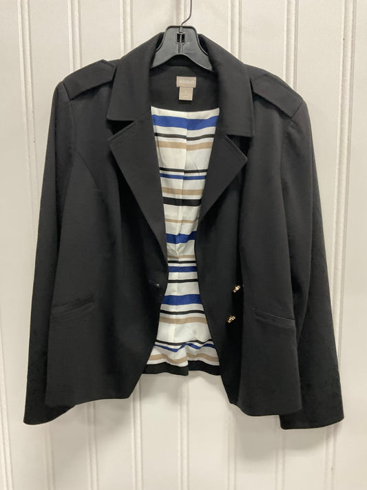 Blazer By Chicos In Black, Size: L