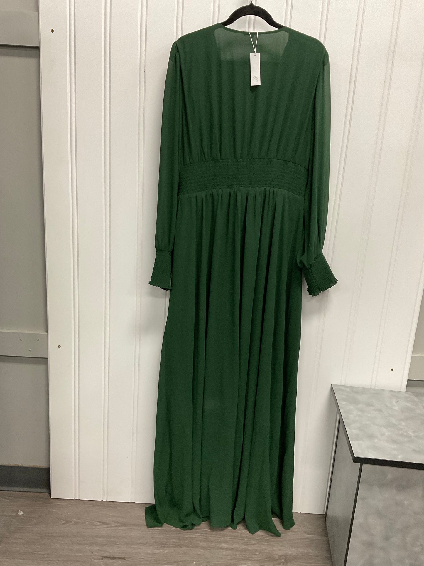 Dress Casual Maxi By Cmc In Green, Size: 2x