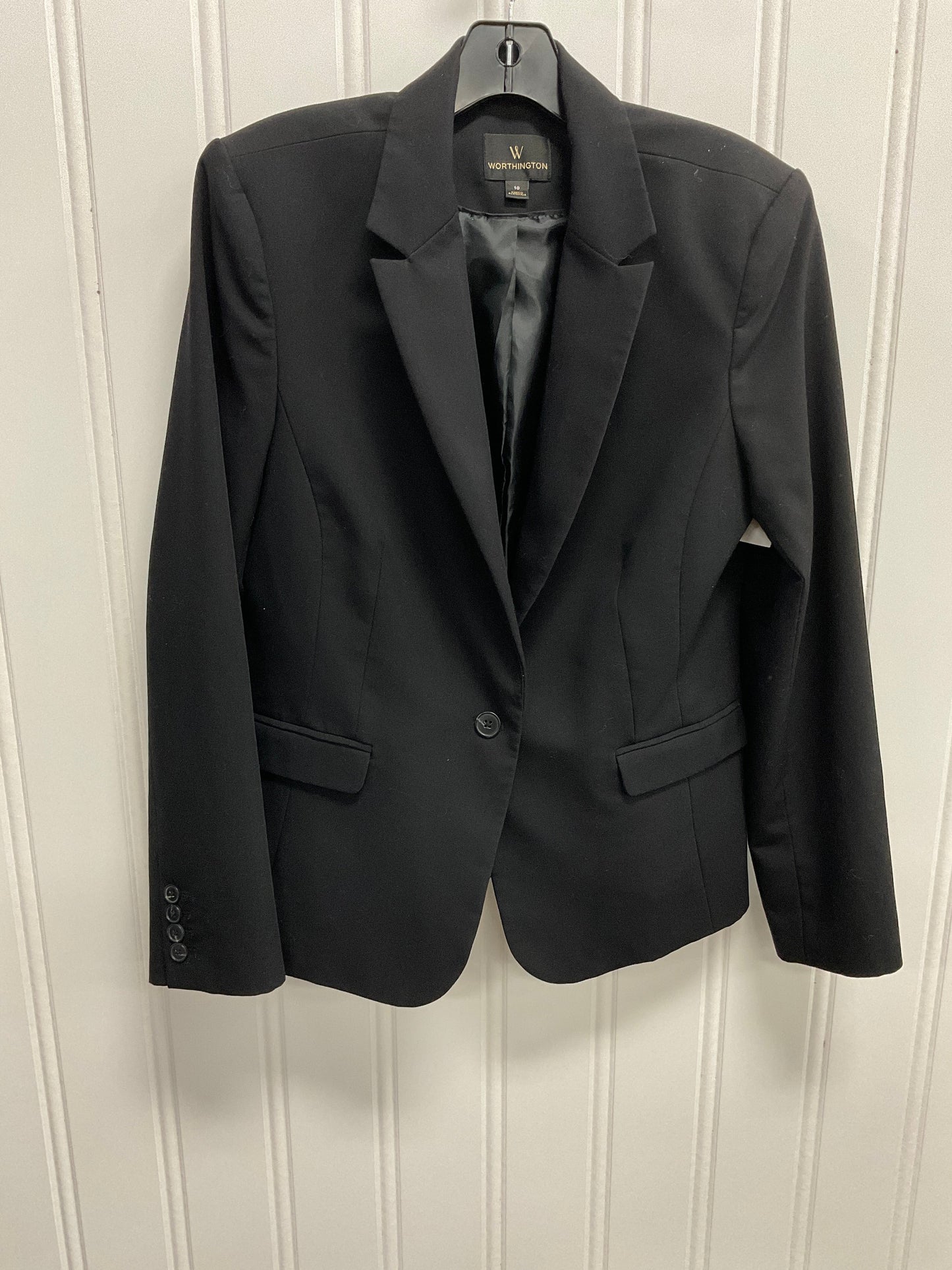 Blazer By Worthington In Black, Size: M