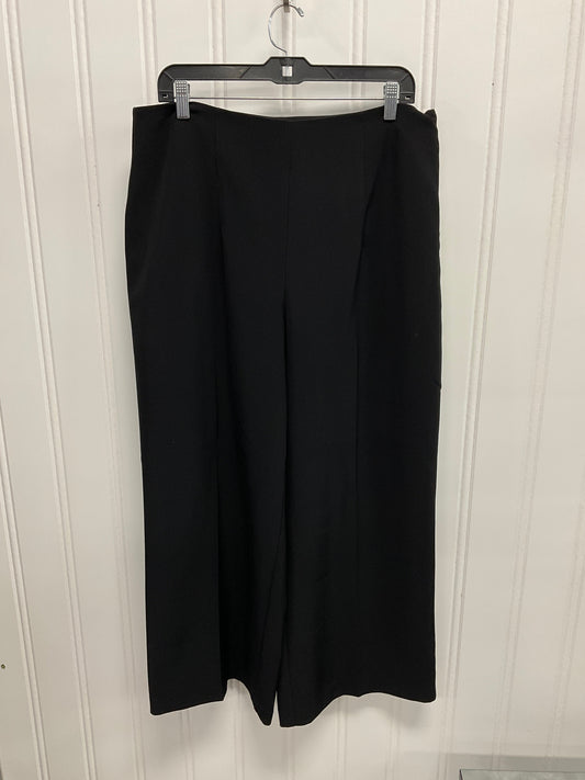 Pants Wide Leg By Nine West In Black, Size: 14