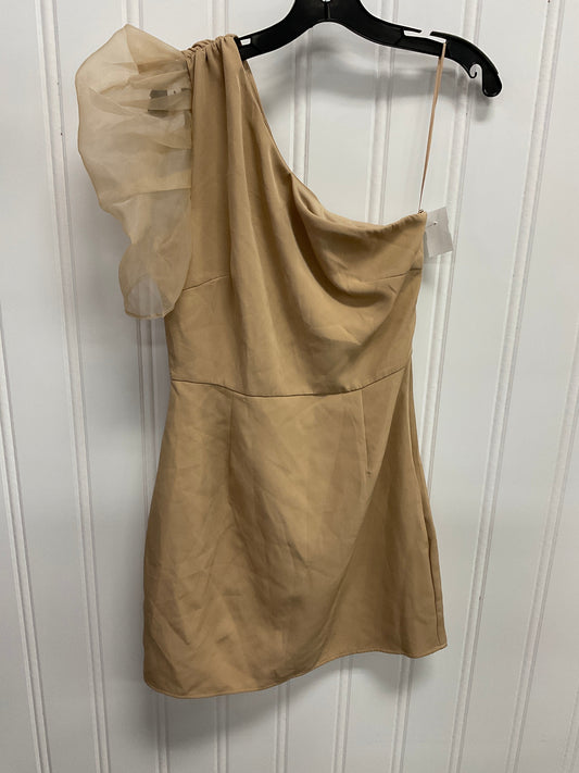 Dress Party Short By Tcec In Tan, Size: M