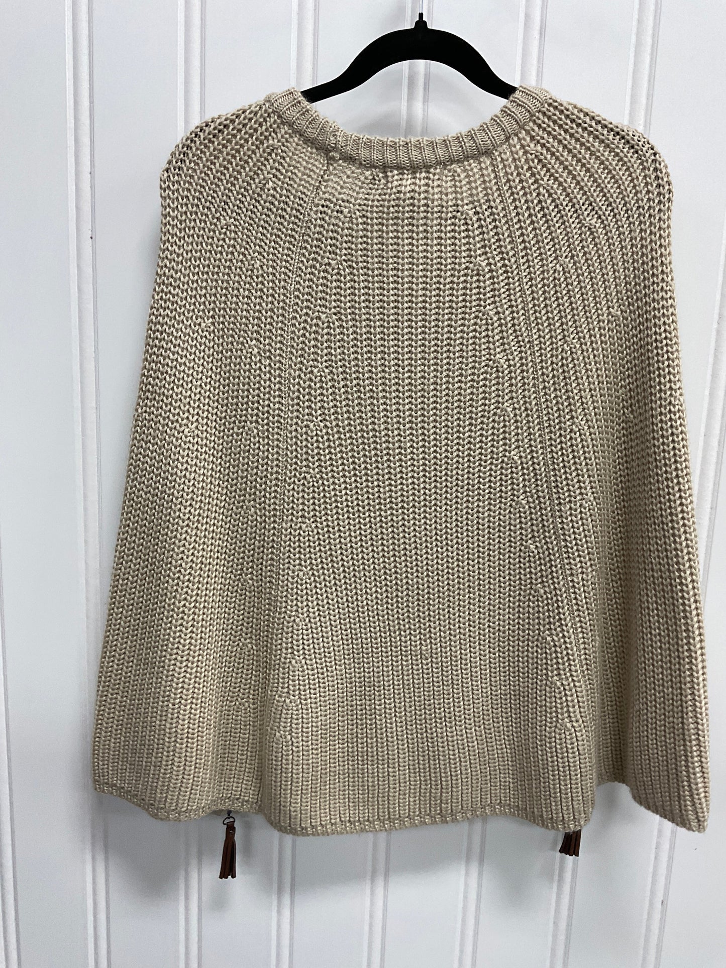 Poncho By Forever 21 In Beige, Size: S