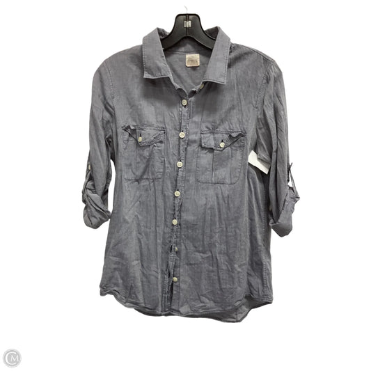 Top Long Sleeve By J. Crew In Grey, Size: S