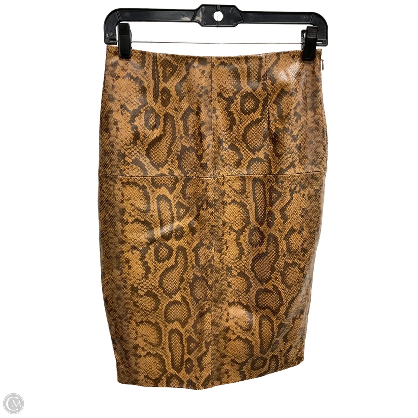 Skirt Midi By Antonio Melani In Snakeskin Print, Size: S