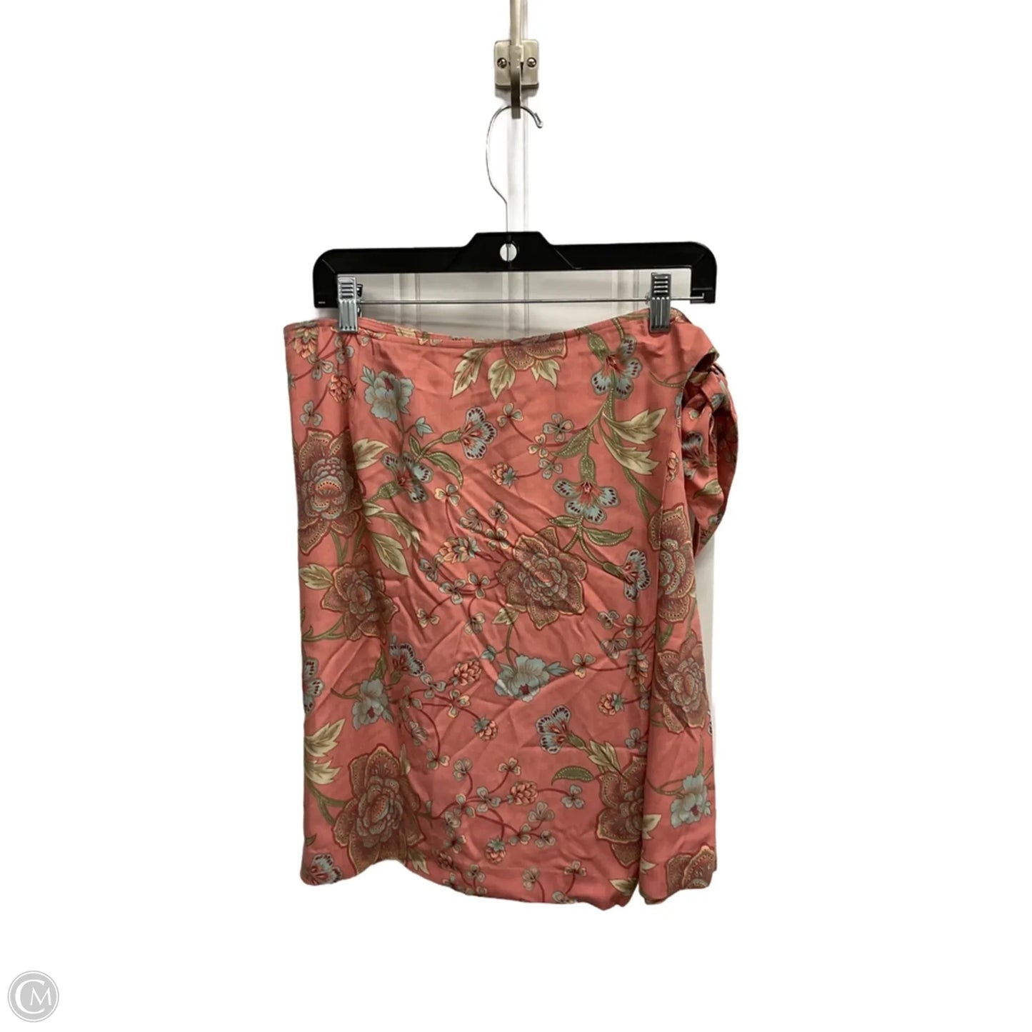 Skirt Midi By Van Heusen In Floral Print, Size: 12