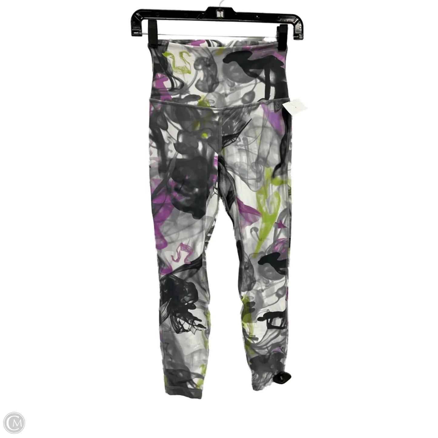 Athletic Leggings By Lululemon In Tie Dye Print, Size: S