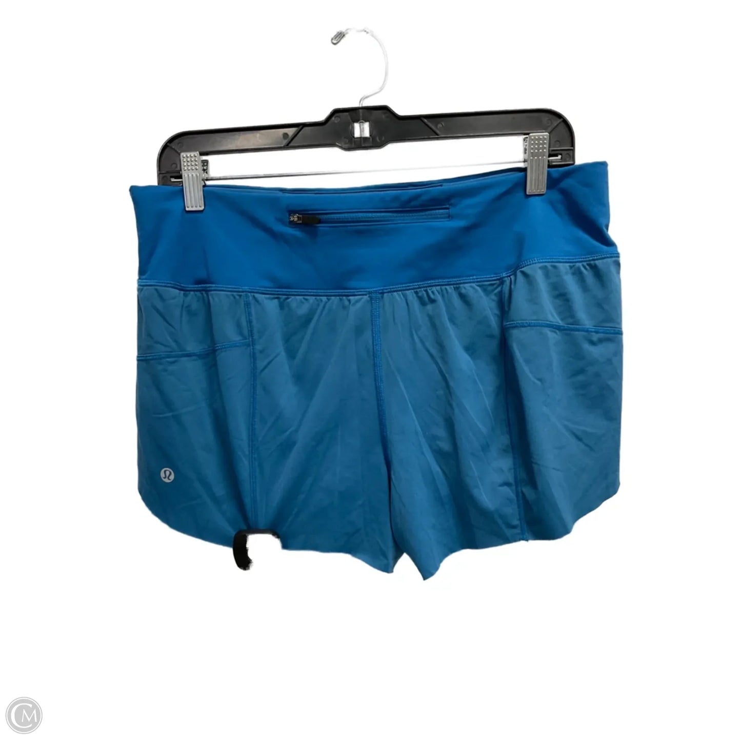 Athletic Shorts By Lululemon In Blue, Size: M