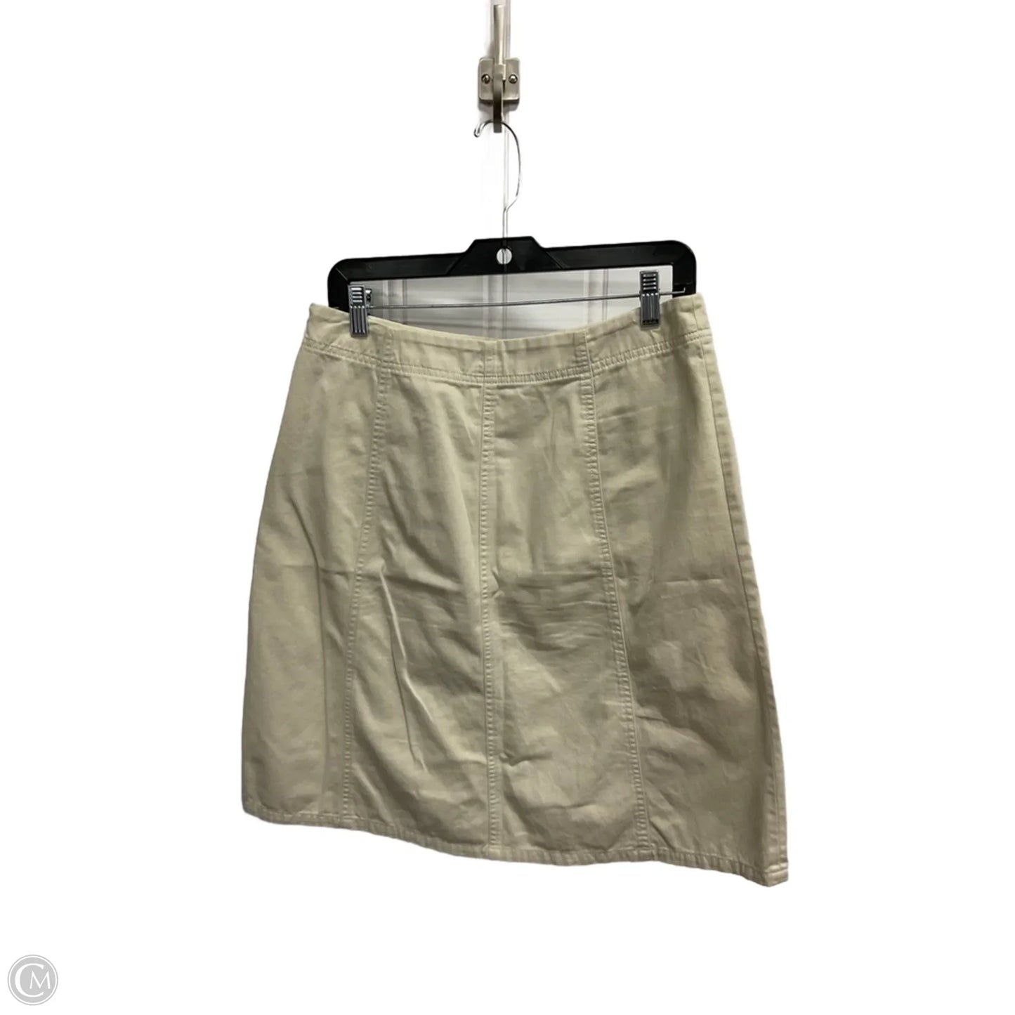 Skirt Midi By Eddie Bauer In Beige, Size: 8