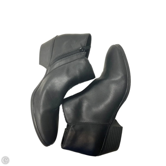 Boots Ankle Heels By Style And Company In Black, Size: 8