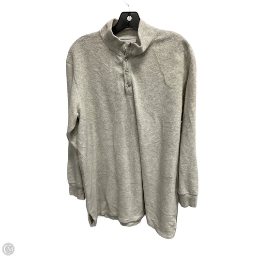 Jacket Fleece By Soft Surroundings In Cream, Size: M