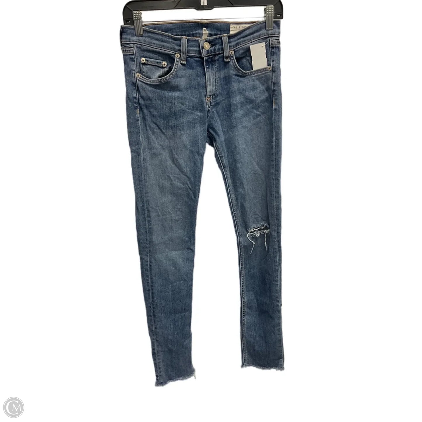 Jeans Skinny By Rag And Bone In Blue, Size: 2