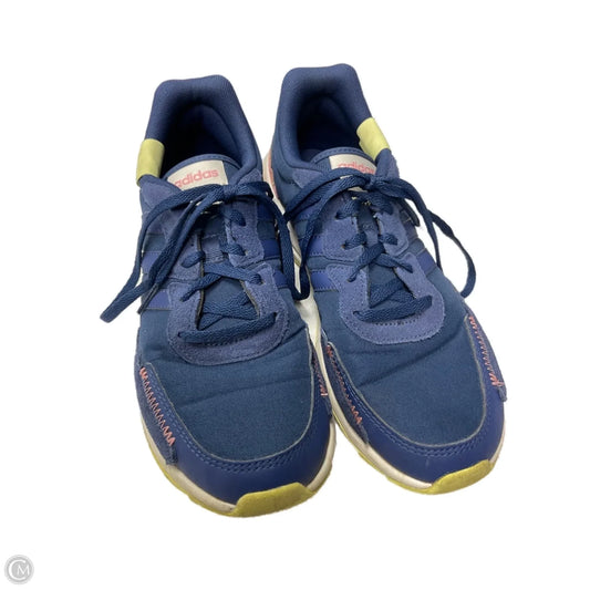 Shoes Athletic By Adidas In Blue, Size: 7