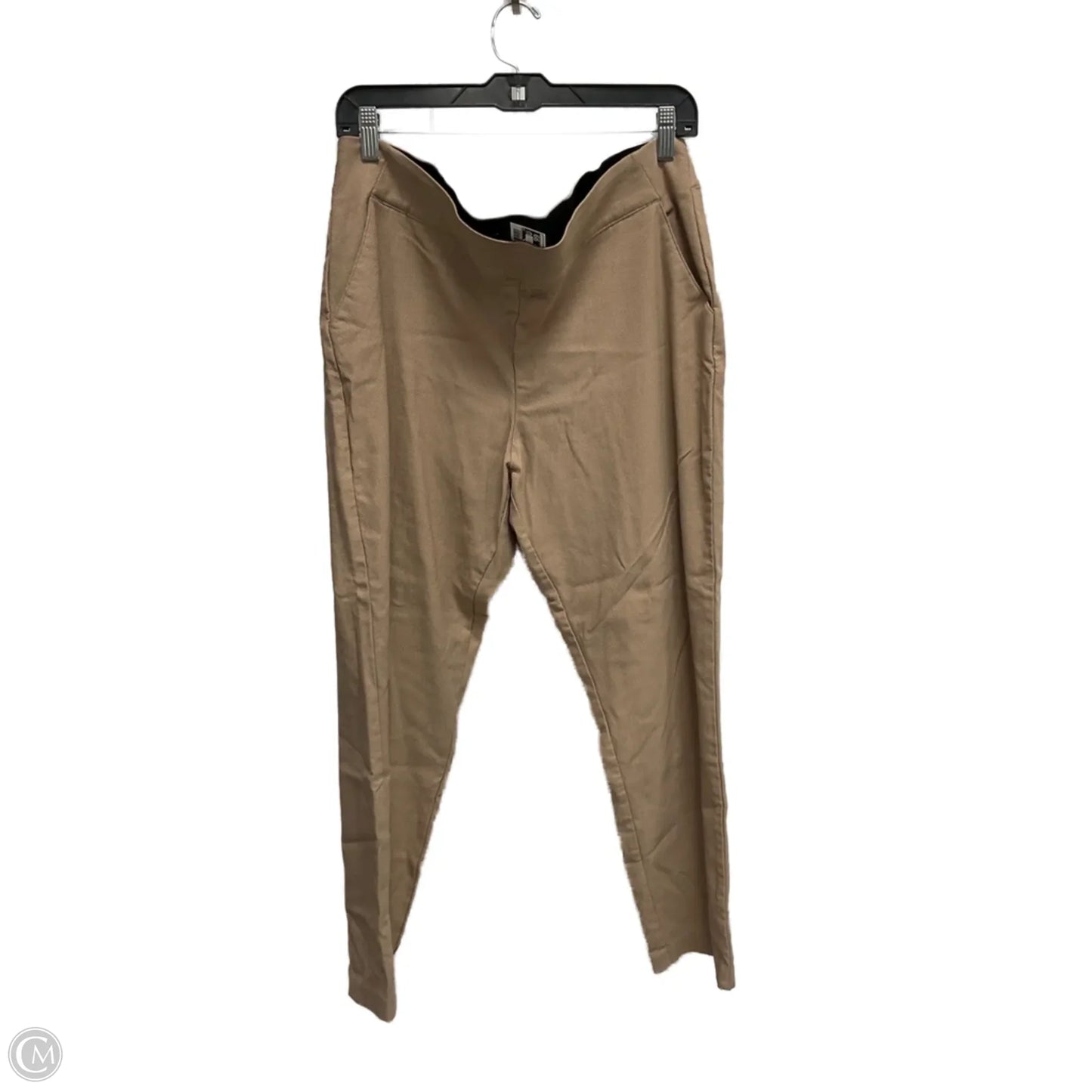 Pants Dress By Simply Vera In Tan, Size: Xl