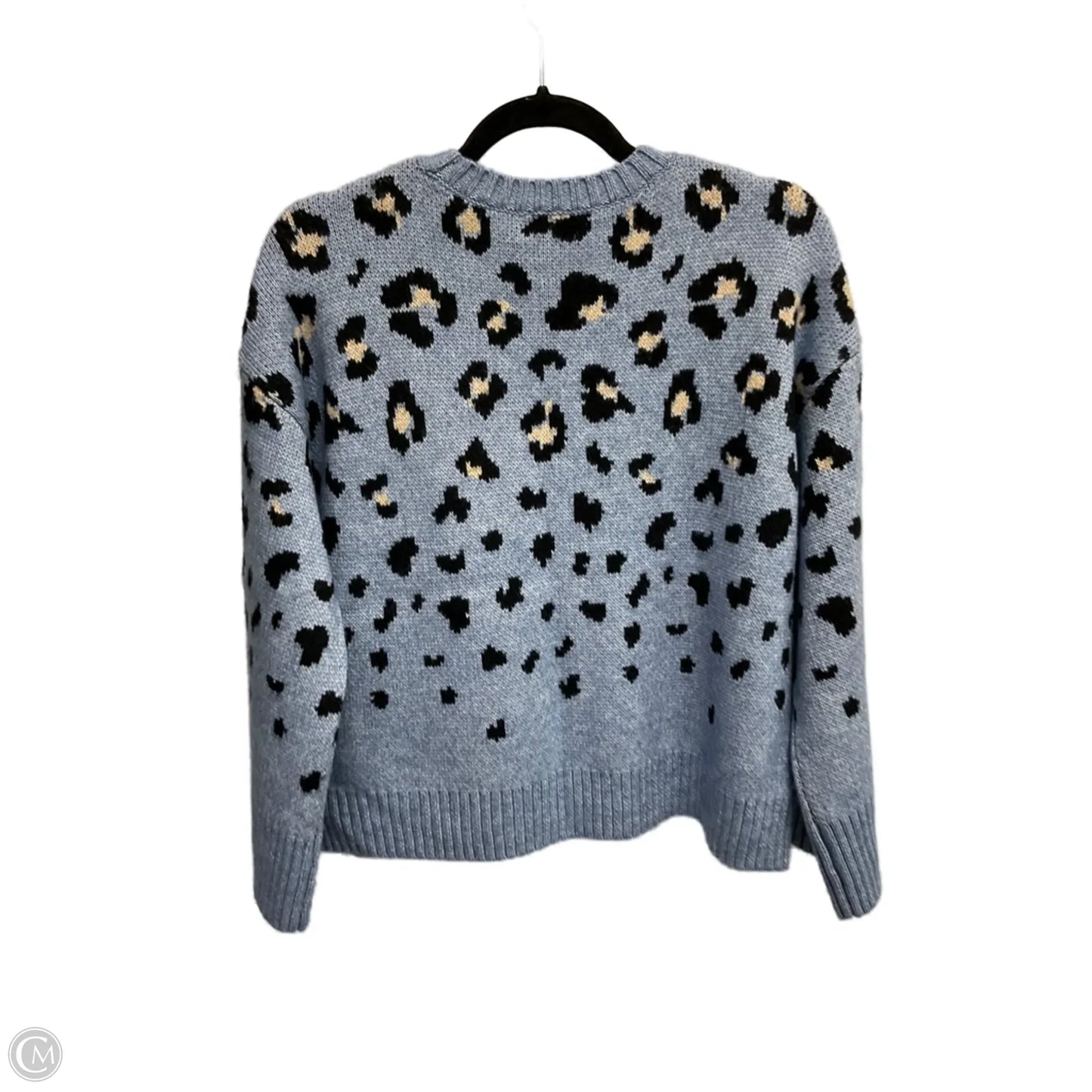 Sweater By Nine West In Animal Print, Size: Lp