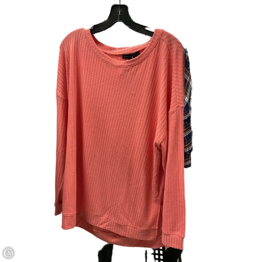 Tunic Long Sleeve By Sanctuary In Pink, Size: L