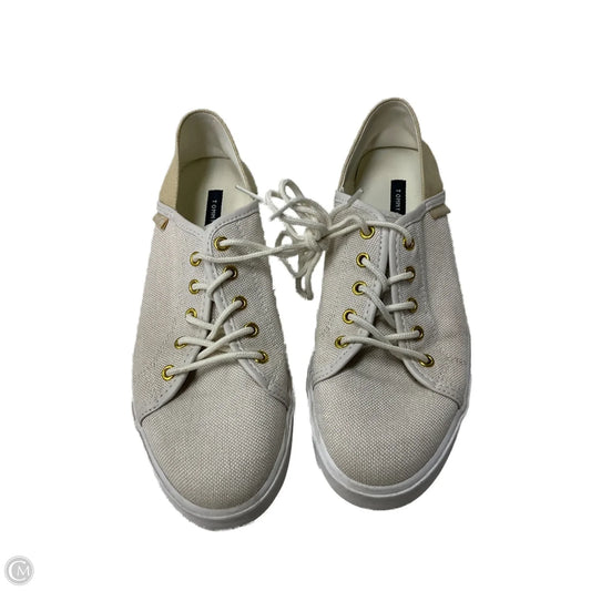 Shoes Sneakers By Tommy Hilfiger In Beige, Size: 8.5