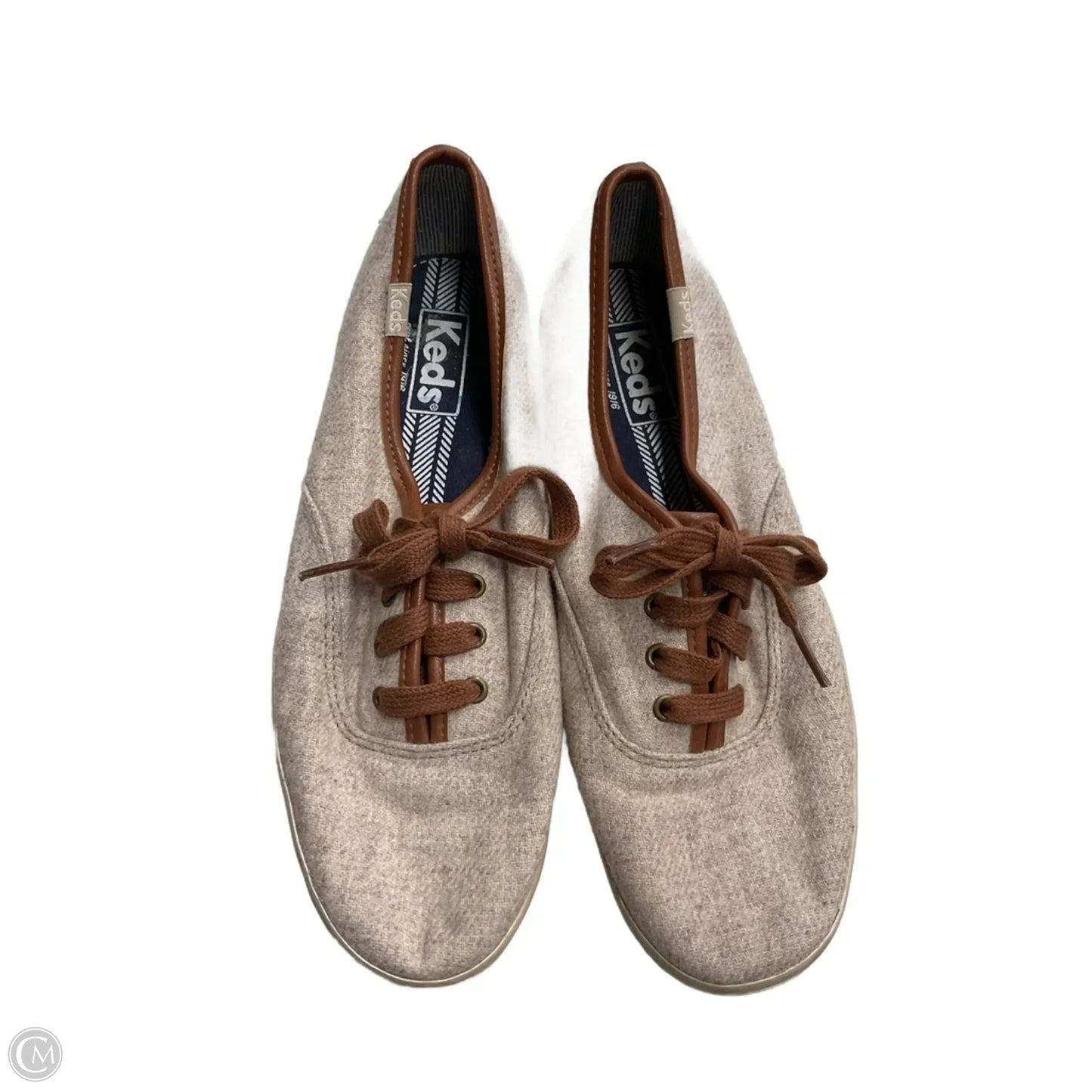 Shoes Sneakers By Keds In Tan, Size: 7