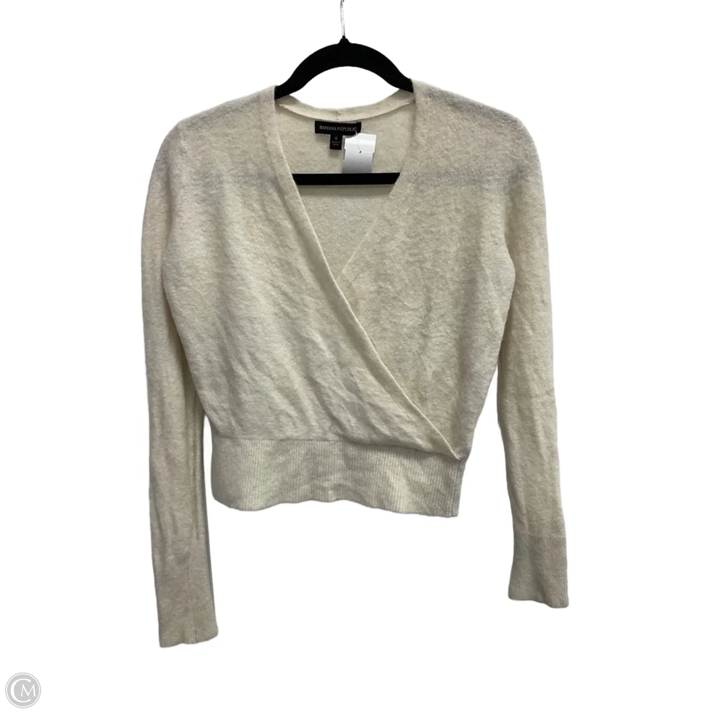 Sweater By Banana Republic In Cream, Size: S