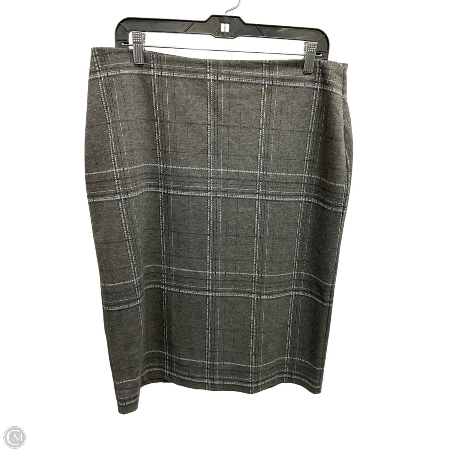 Skirt Midi By Zac And Rachel In Grey, Size: L