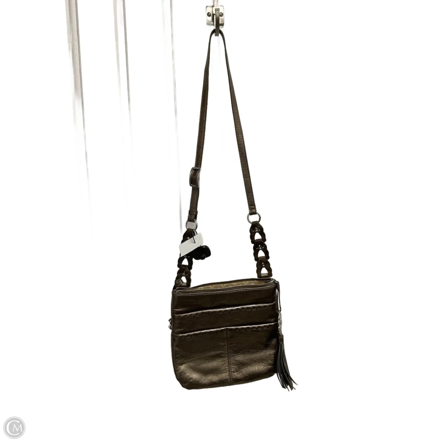 Crossbody Leather By Brighton, Size: Medium