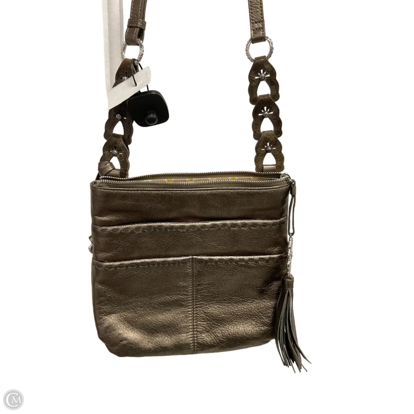 Crossbody Leather By Brighton, Size: Medium