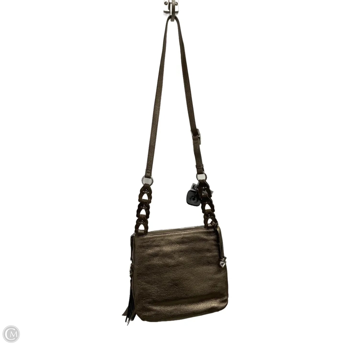 Crossbody Leather By Brighton, Size: Medium