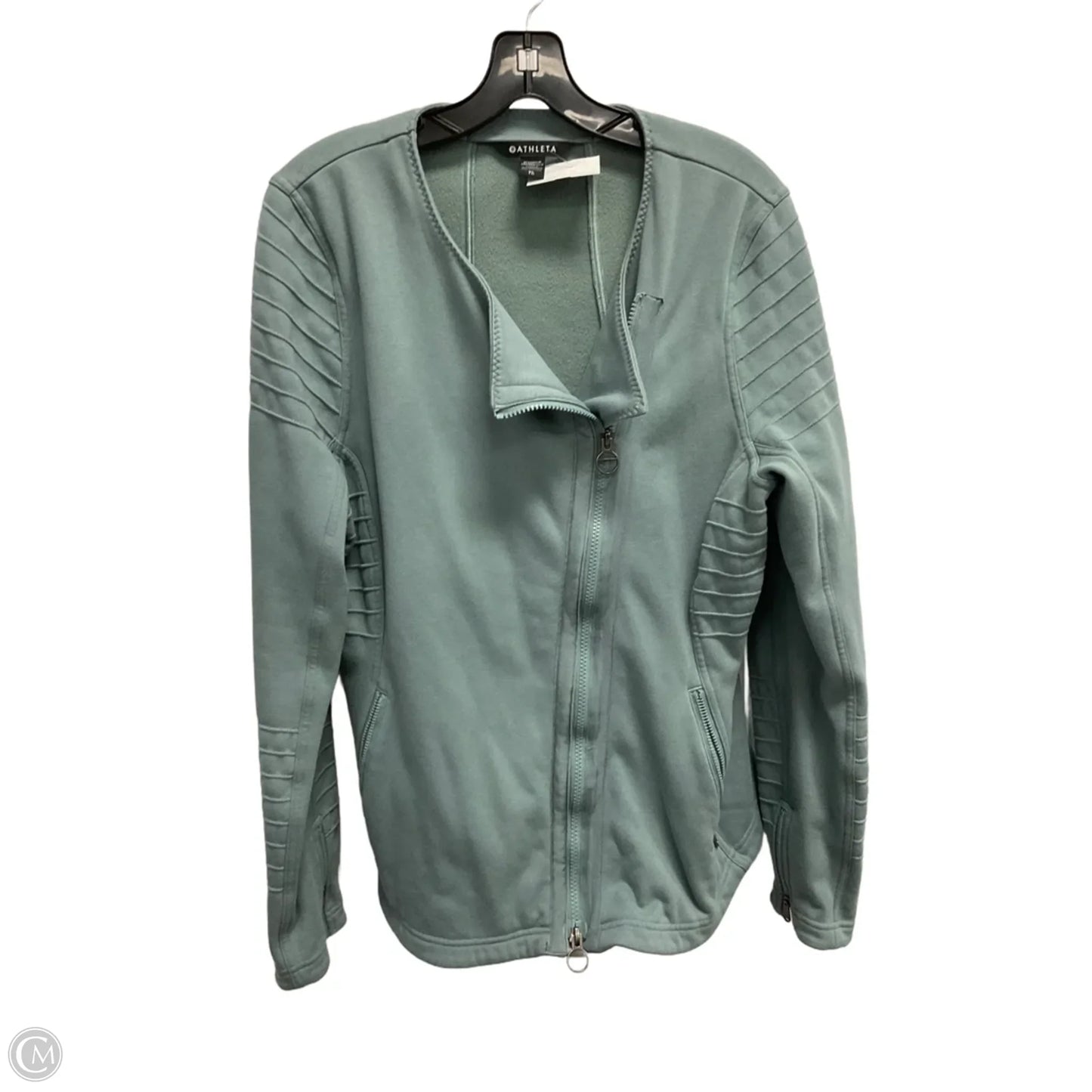 Athletic Jacket By Athleta In Blue, Size: Xl