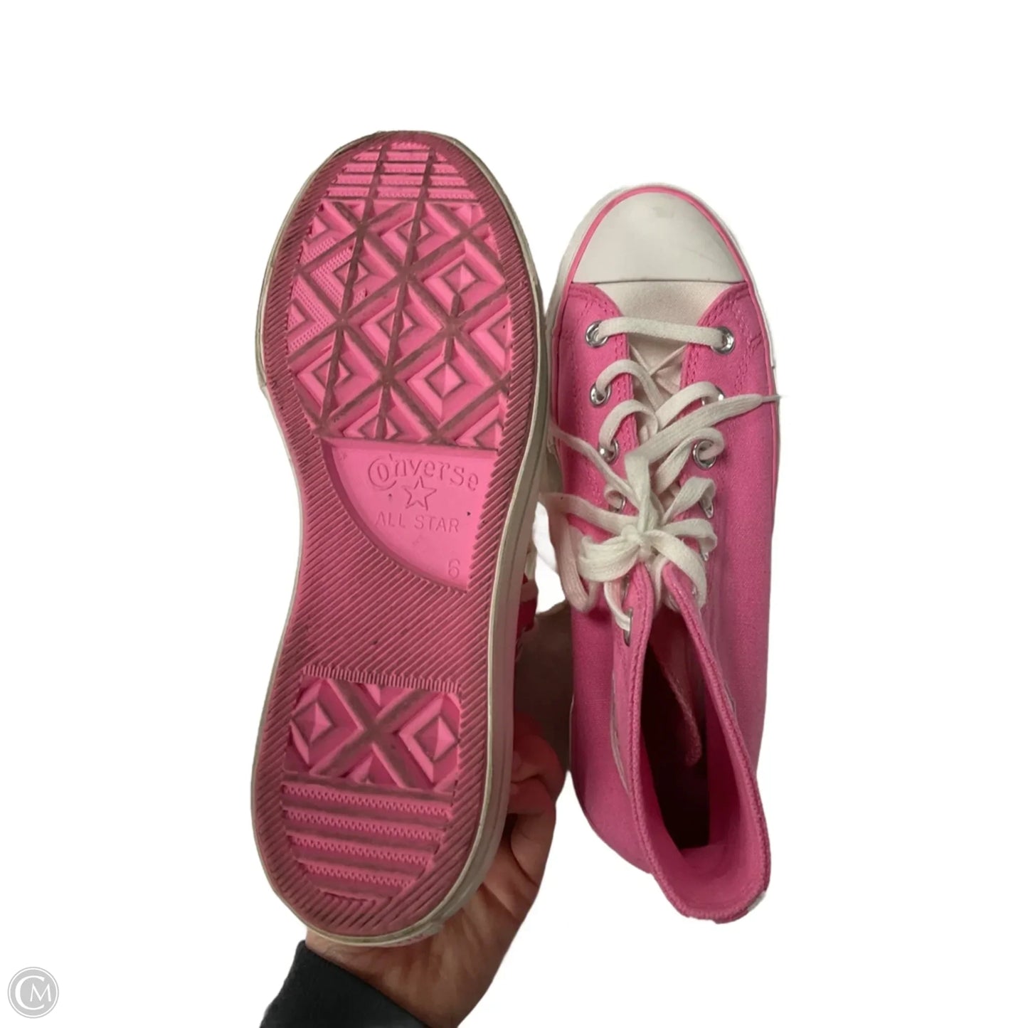 Shoes Sneakers Platform By Converse In Pink, Size: 8