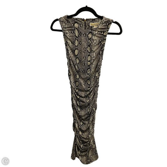 Dress Party Long By Michael By Michael Kors In Snakeskin Print, Size: S