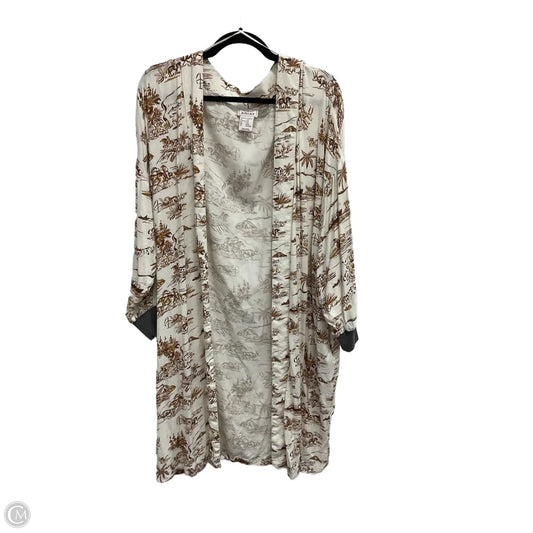 Kimono By Ariat In Black & Cream, Size: S