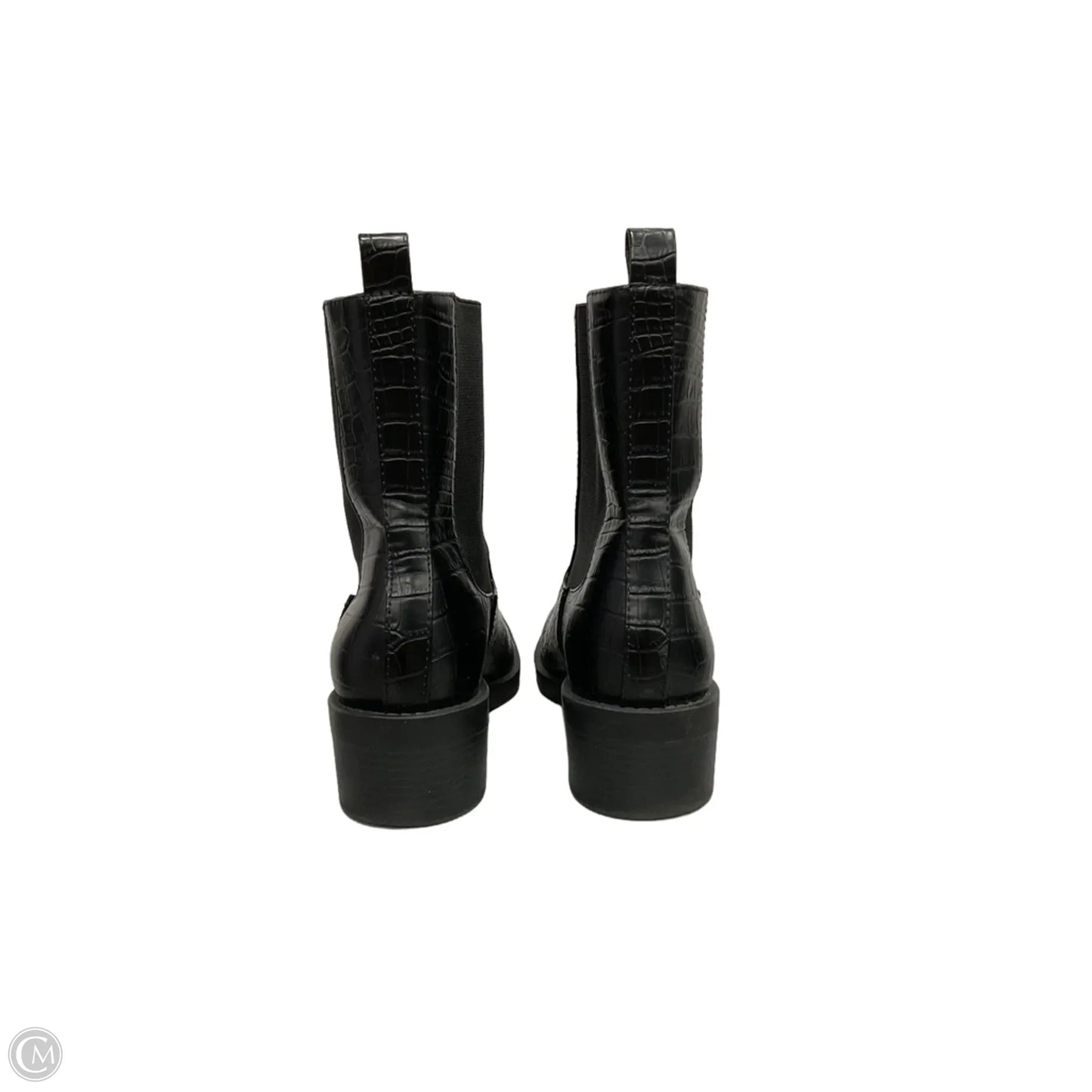 Boots Ankle Heels By Open Edit In Black, Size: 8