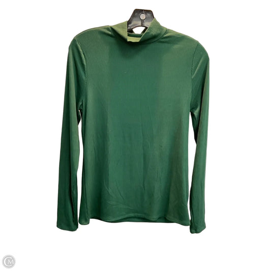 Top Long Sleeve Basic By No Boundaries In Green, Size: L
