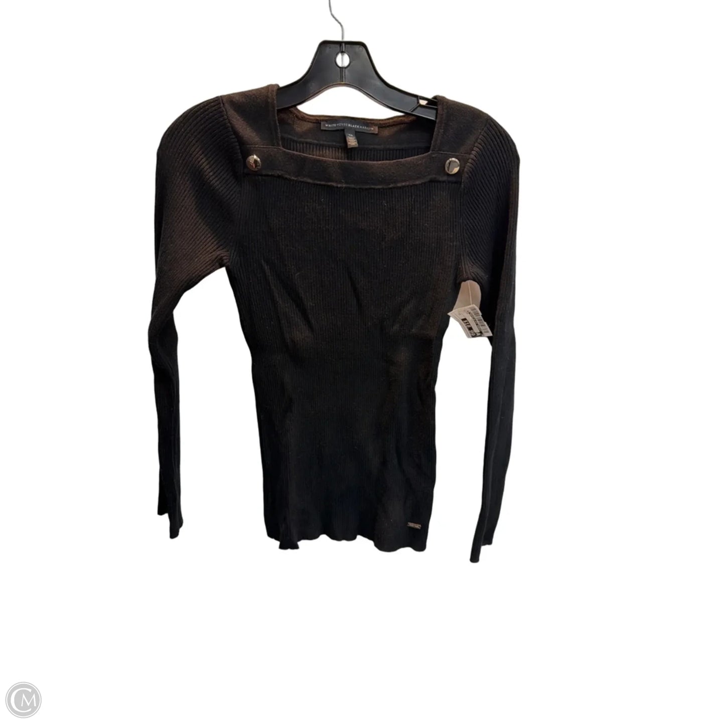 Sweater By White House Black Market In Black, Size: Xs