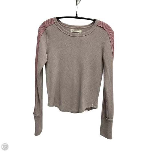 Top Long Sleeve By We The Free In Pink, Size: Xs