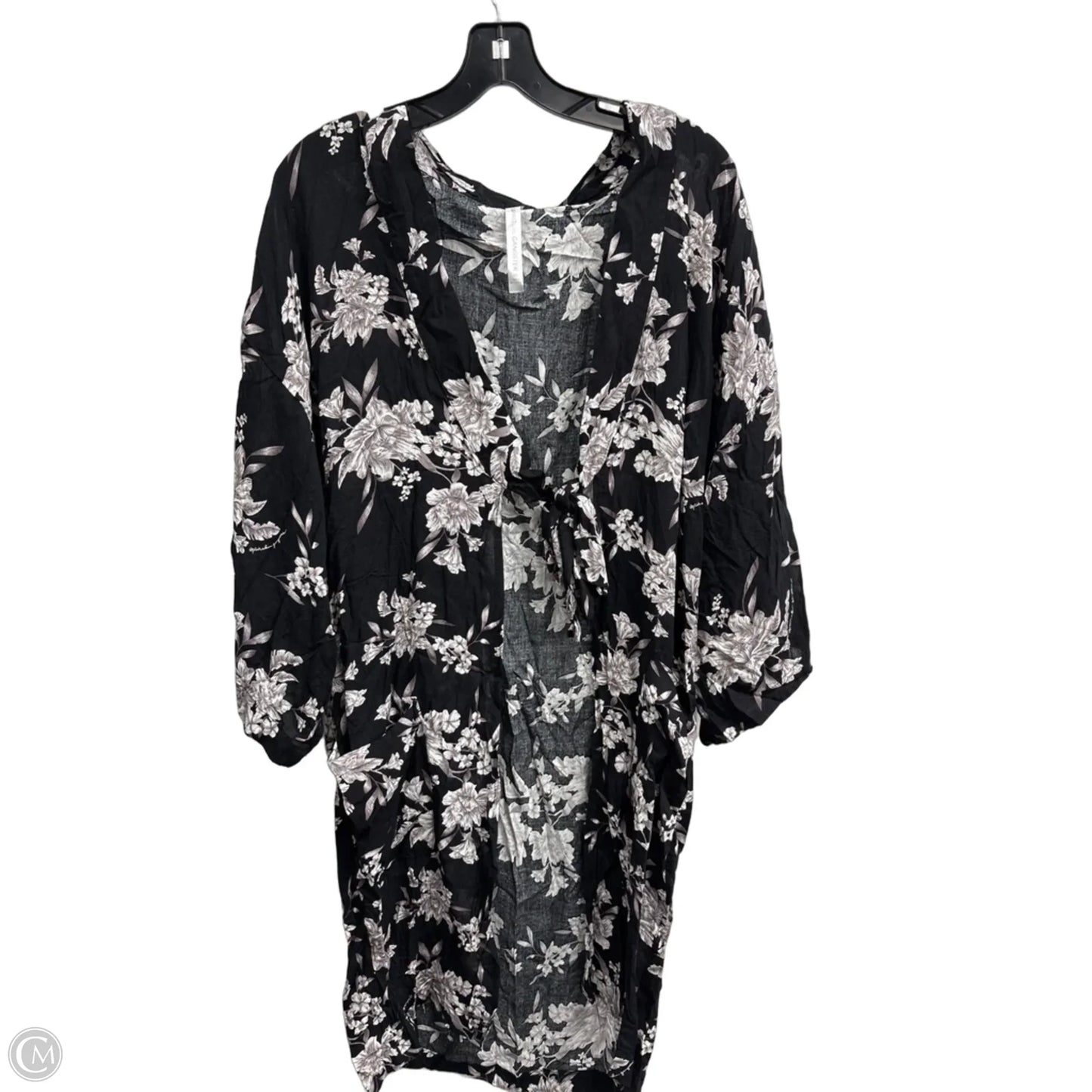 Kimono By Spiritual Gangster In Floral Print, Size: Osfm