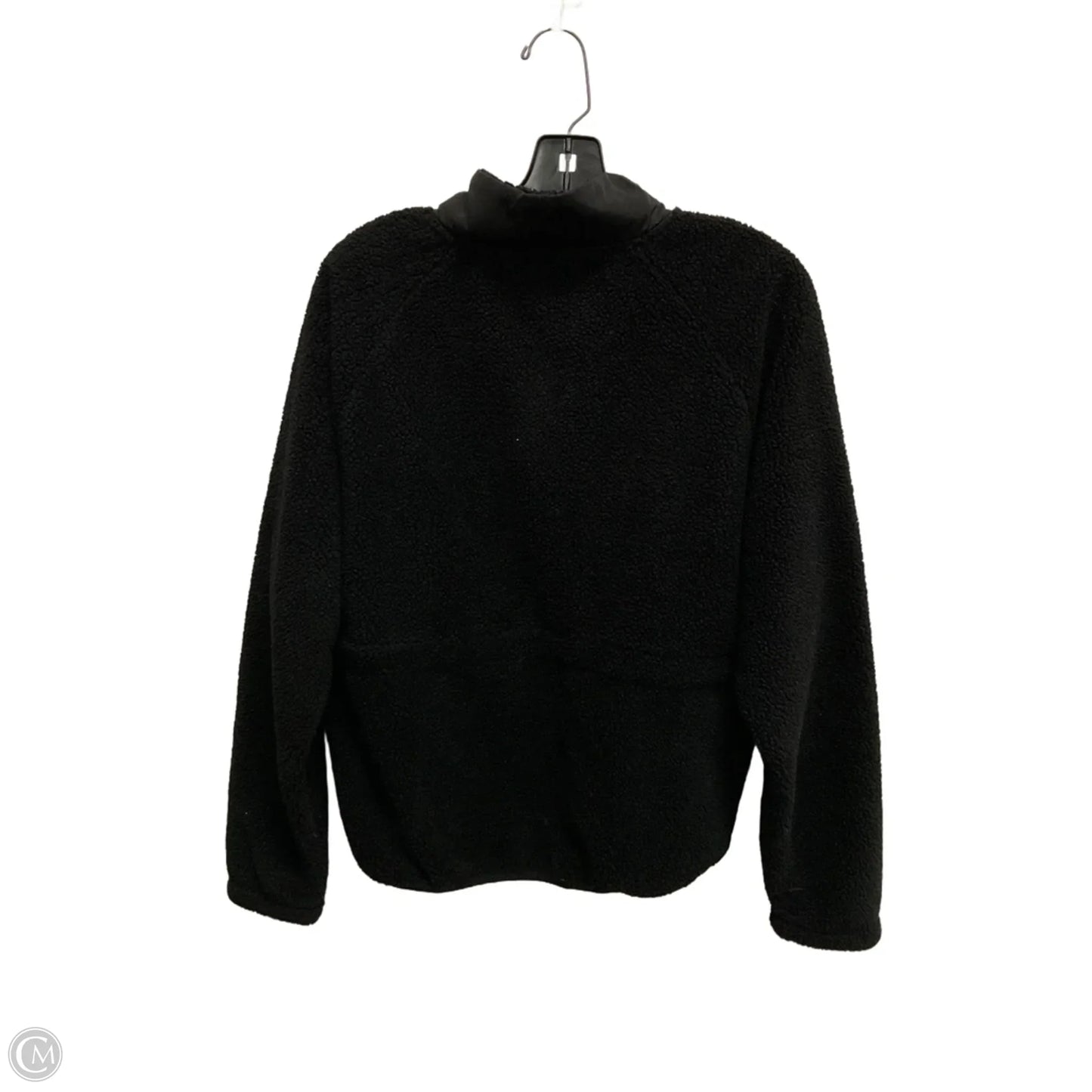 Jacket Faux Fur & Sherpa By Clothes Mentor In Black, Size: Xl