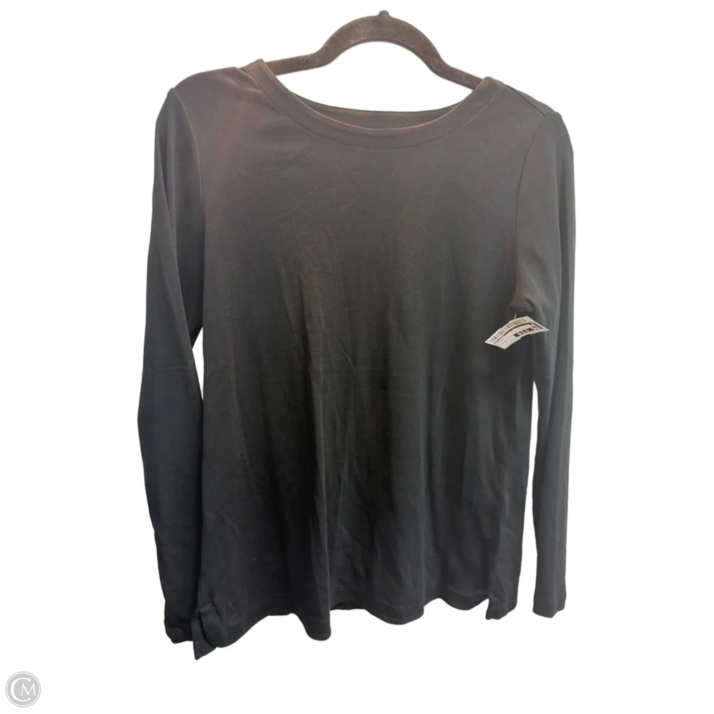 Top Long Sleeve By J. Jill In Black, Size: S