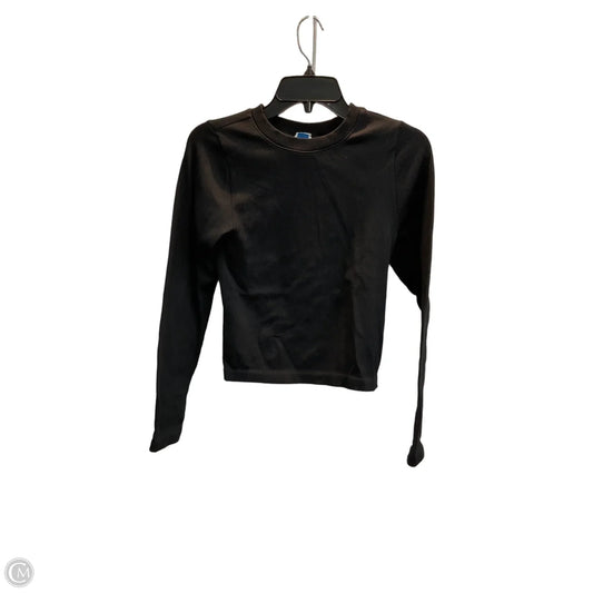 Top Long Sleeve Basic By Old Navy In Black, Size: L