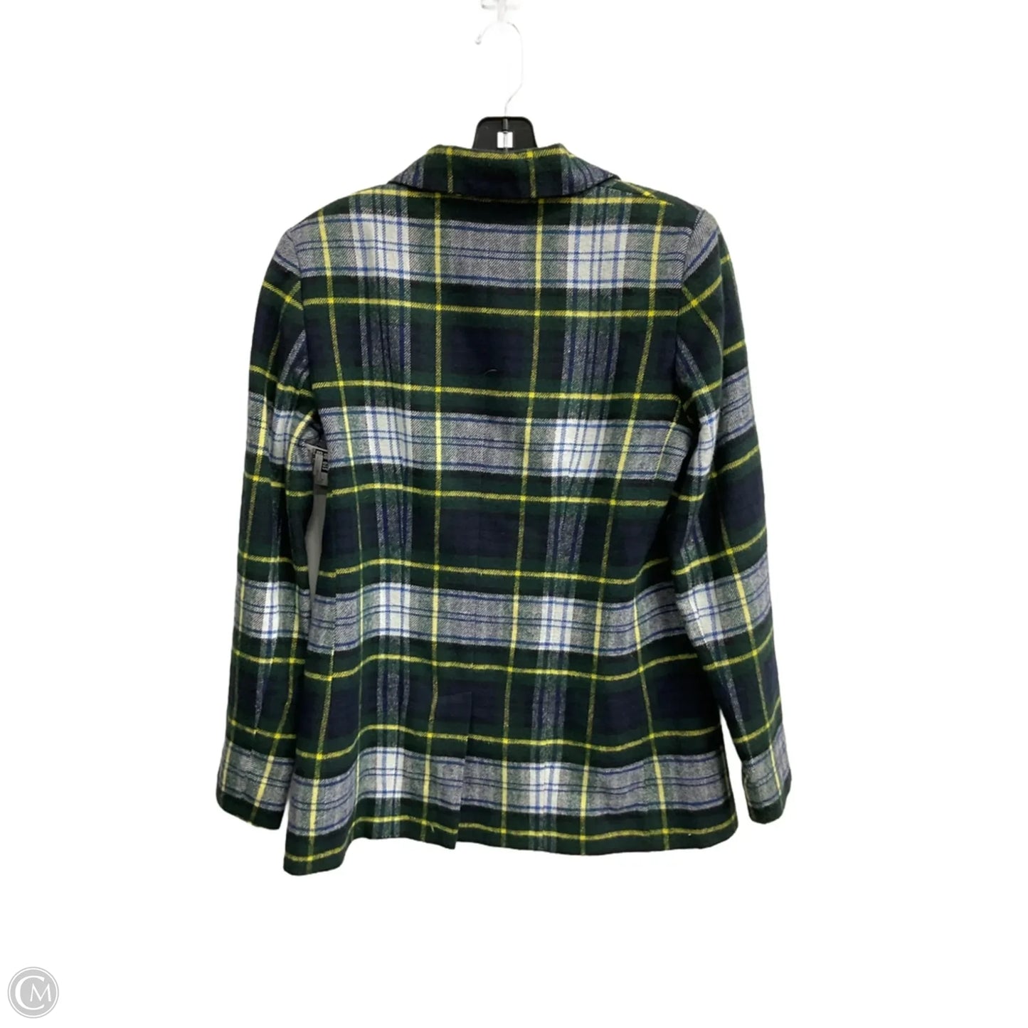 Blazer By Helene Berman London X Anthropologie In Plaid Pattern, Size: S