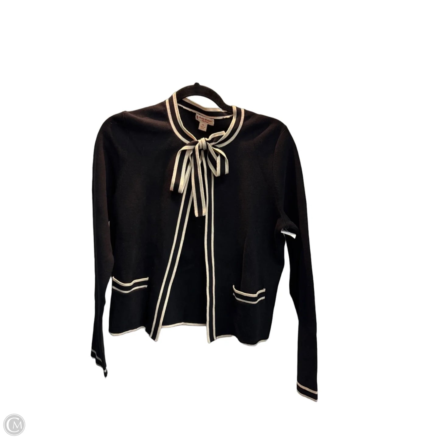 Cardigan By Brooks Brothers In Black, Size: M