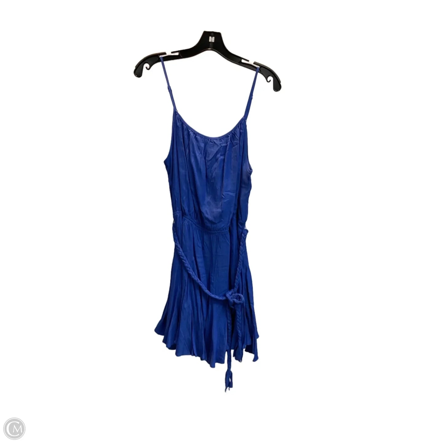 Dress Casual Short By Do + Be In Blue, Size: L