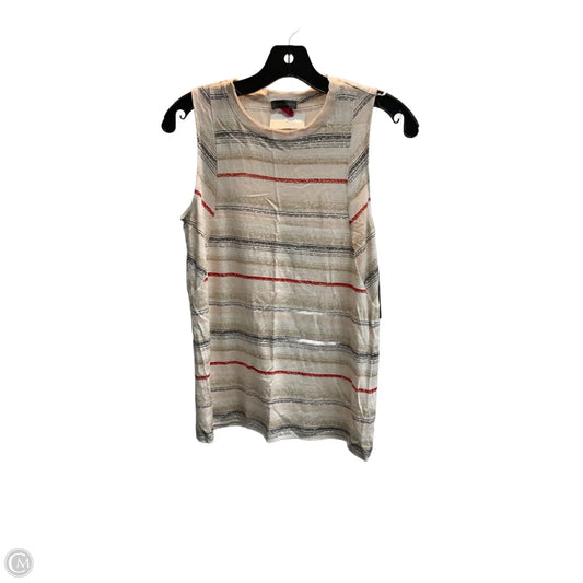 Top Sleeveless By Vince Camuto In Striped Pattern, Size: Xs